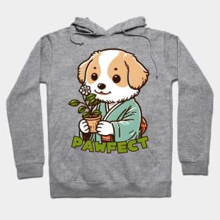 Puppy botanist Hoodie